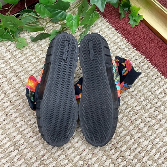 FARM RIO Cashew Platform Mule In Cashew Black Size 7 Brand new - Picture 10 of 15